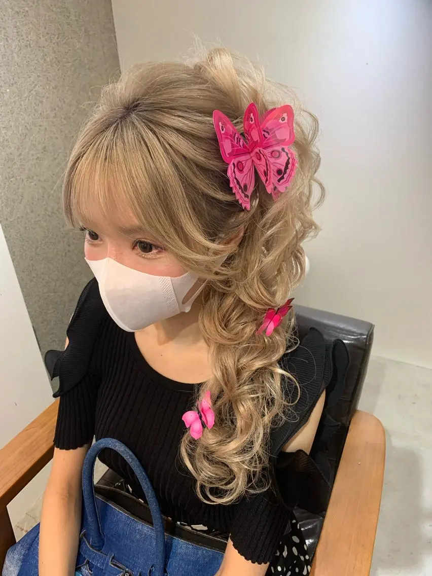ロング ヘアセット LITTLE _KATOのヘアスタイル