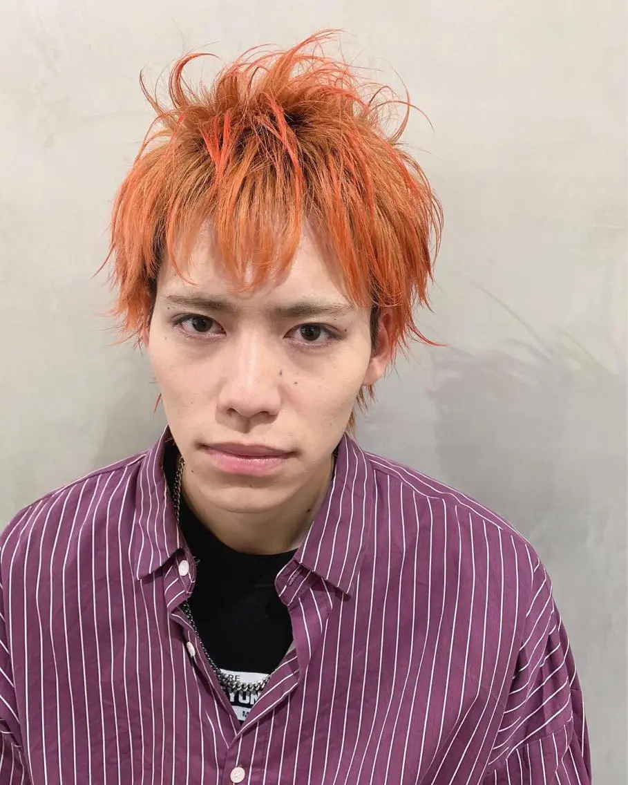 ショート カラー メンズ カット ヘアカラー トリートメント 優作 〜圧倒的信頼〜のヘアスタイル