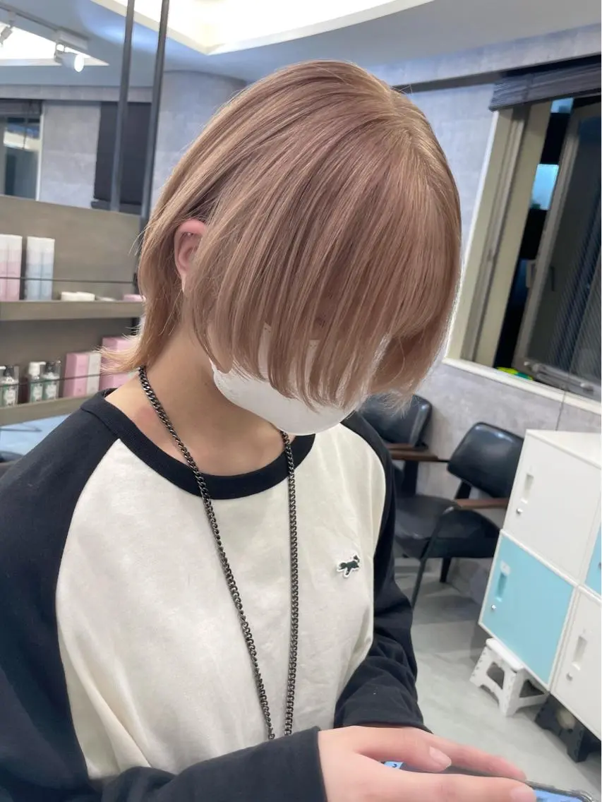 ショート カット ヘアカラー Loob.TOKYO MIYA🌈のヘアスタイル