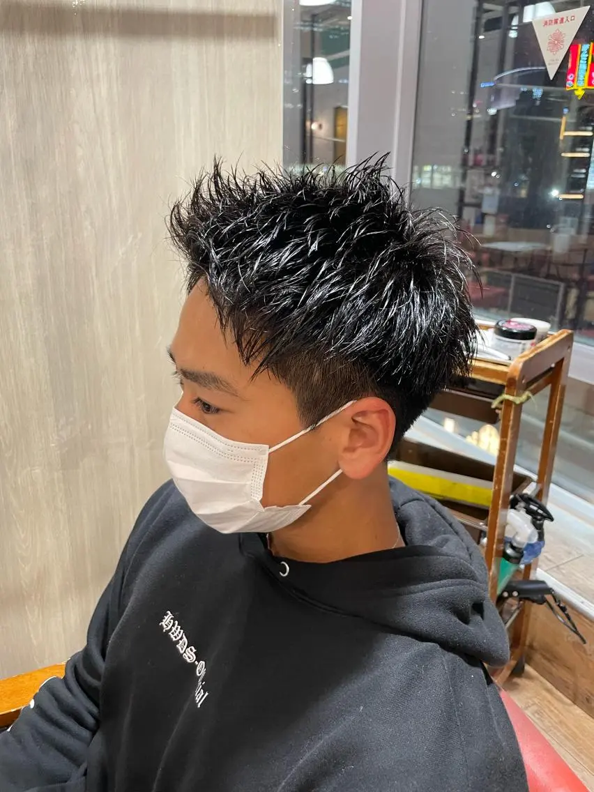 メンズ 完全マンツーマン✨✨ KAITOのヘアスタイル