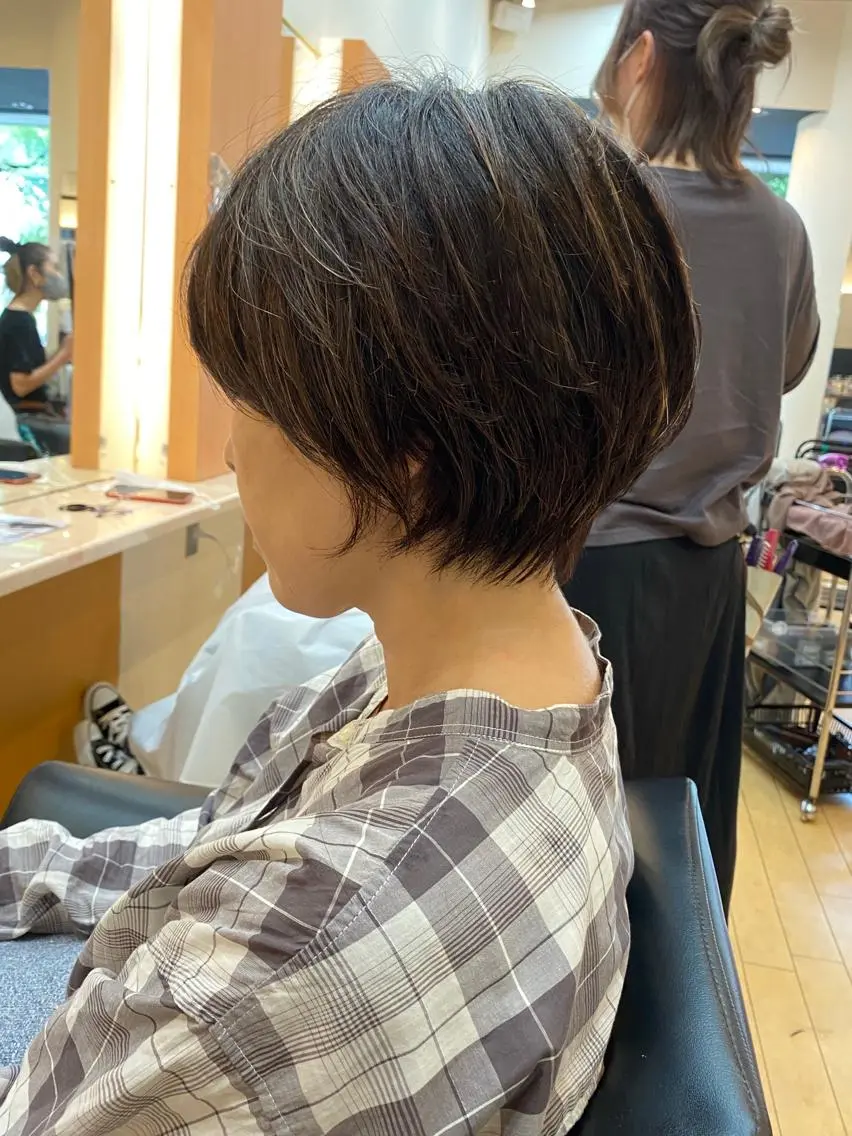 ショート カット ヘアカラー トリートメント ✂︎ショートの匠✂︎ 坂巻 慶輔のヘアスタイル