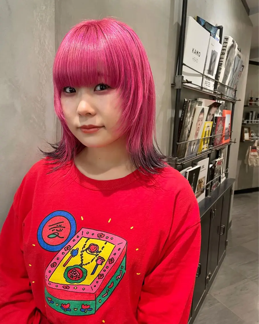 ミディアム カラー ヘアカラー トリートメント 優作 〜圧倒的信頼〜のヘアスタイル