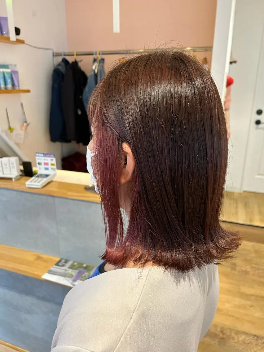 カラー ヘアカラー 鈴木 マサアキのヘアスタイル