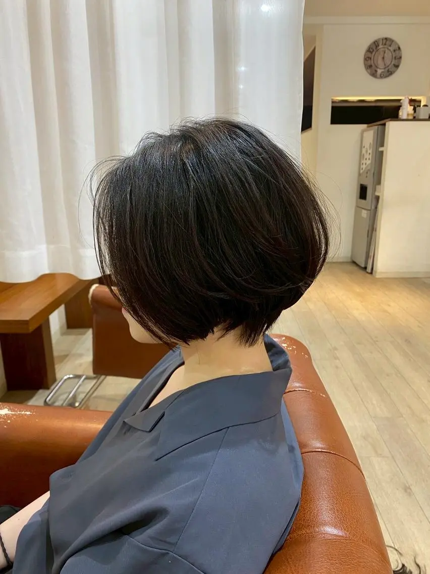 ショート カラー MARLE 布施店のヘアスタイル
