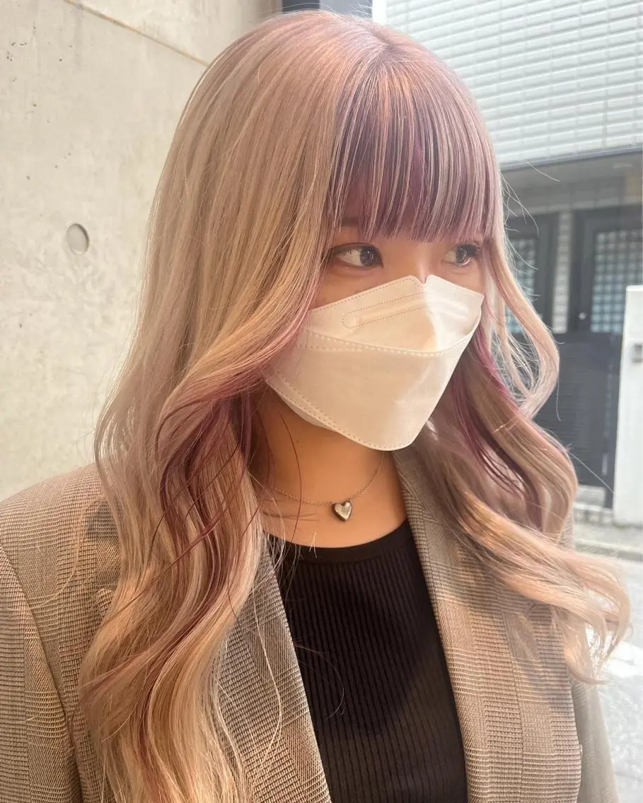 ロング カラー yuuna/ ハッシュカット🎀のヘアスタイル