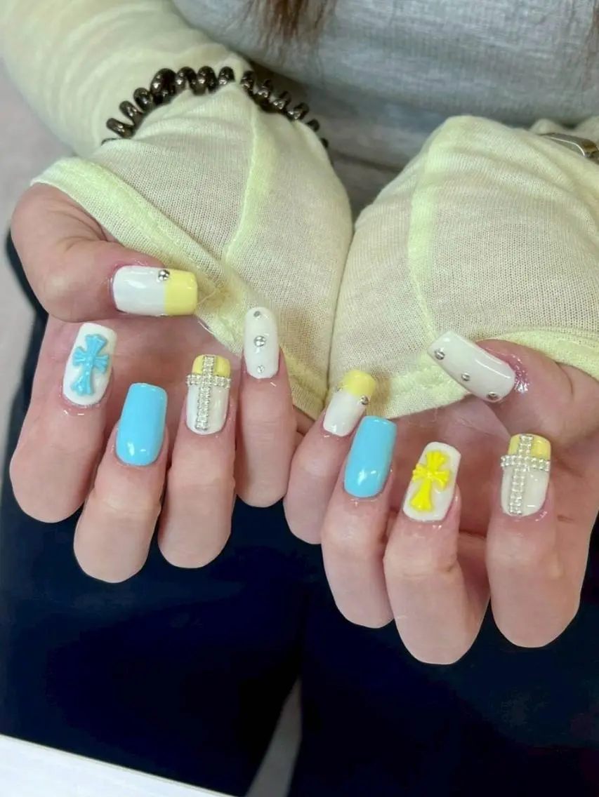 ネイル 韓国ネイル マグネットネイル 持ち込み ハンドネイル Mihana Jr Nailist♡.*のネイルデザイン