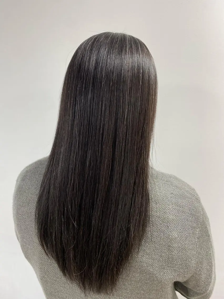 ロング 髪質改善 メンズパーマゆうひのヘアスタイル