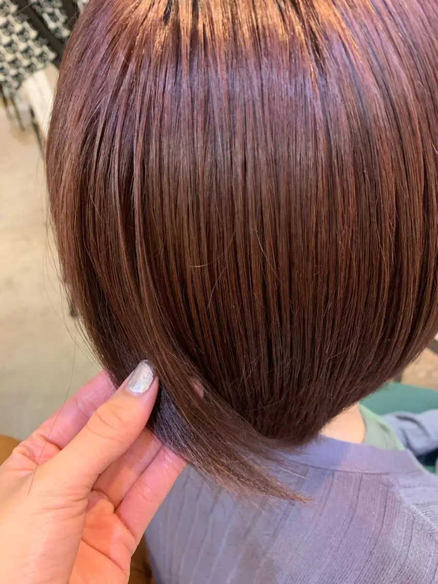 ショート カラー レイヤーカット/ marie🐼のヘアスタイル