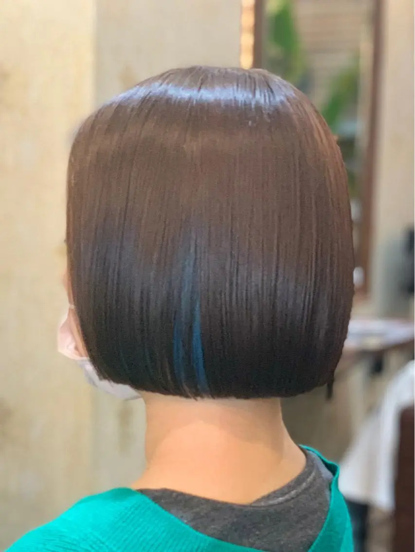 ショート カラー ボブ クバガワ シュンのヘアスタイル