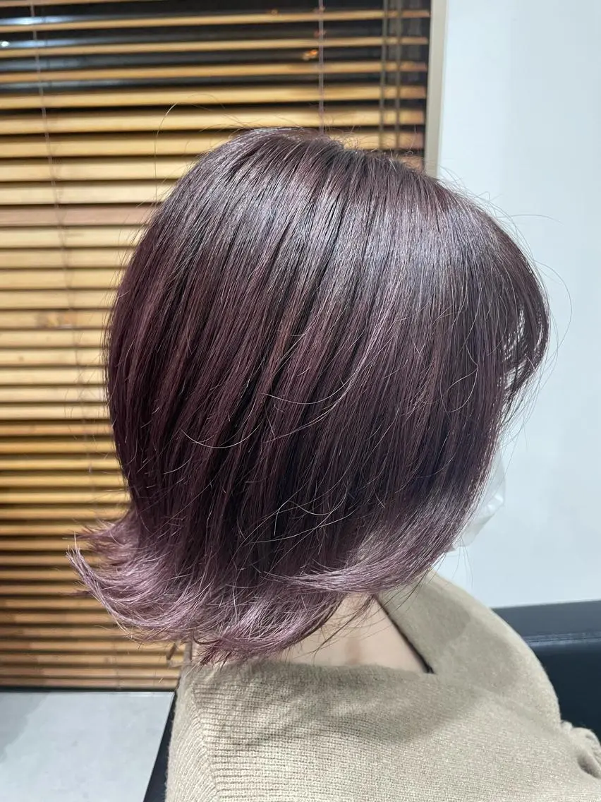 ショート カラー 🐬脱白髪染めカラー 清水大世🐬のヘアスタイル