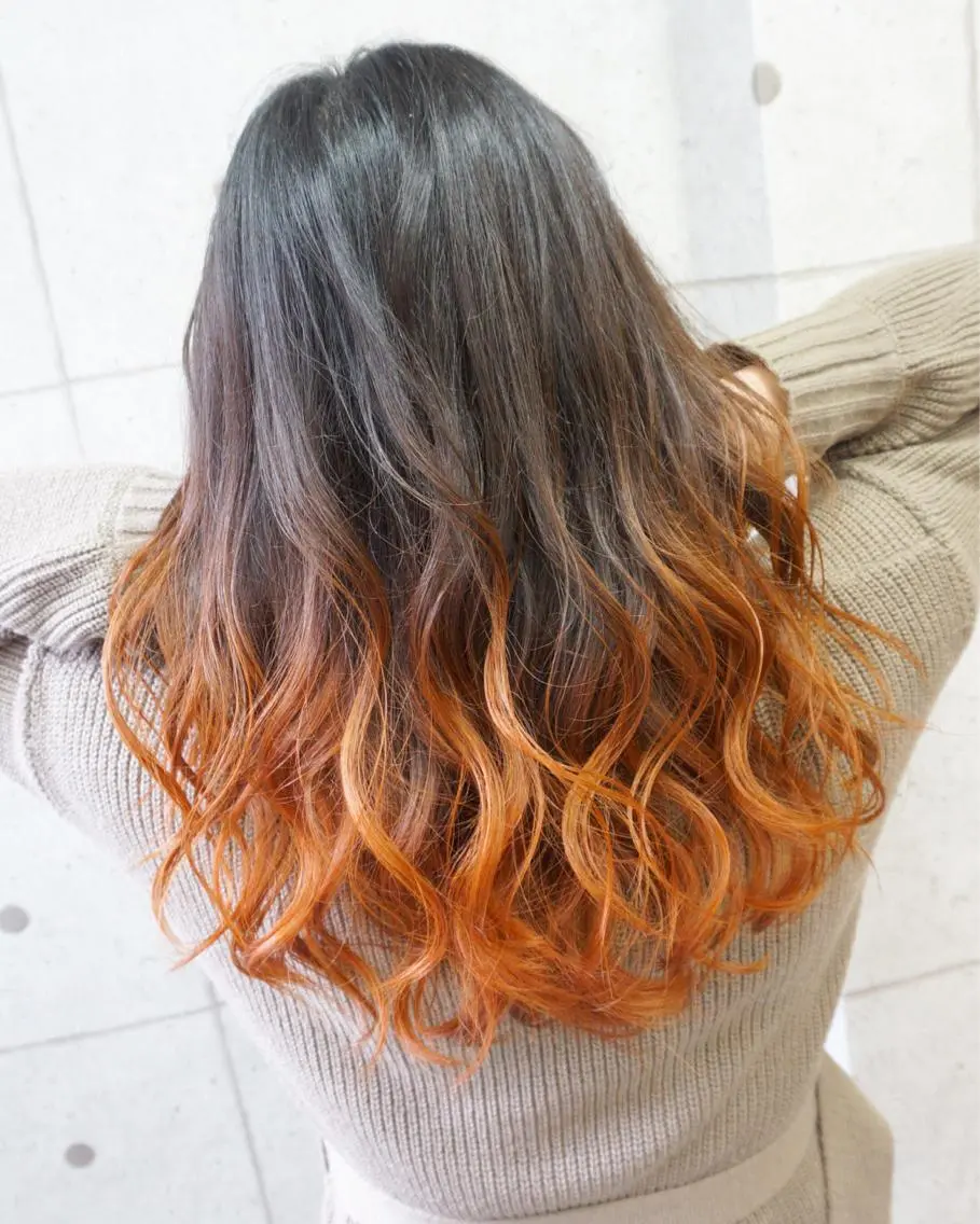 ロング カット 縮毛矯正 トリートメント hair teria ryu 大塚のヘアスタイル