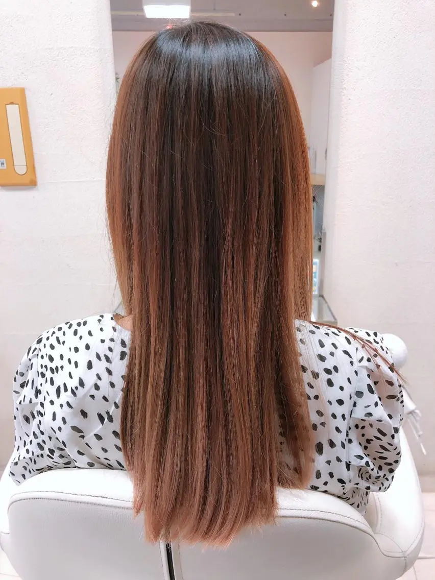 ロング カット トリートメント 阿部 美咲のヘアスタイル