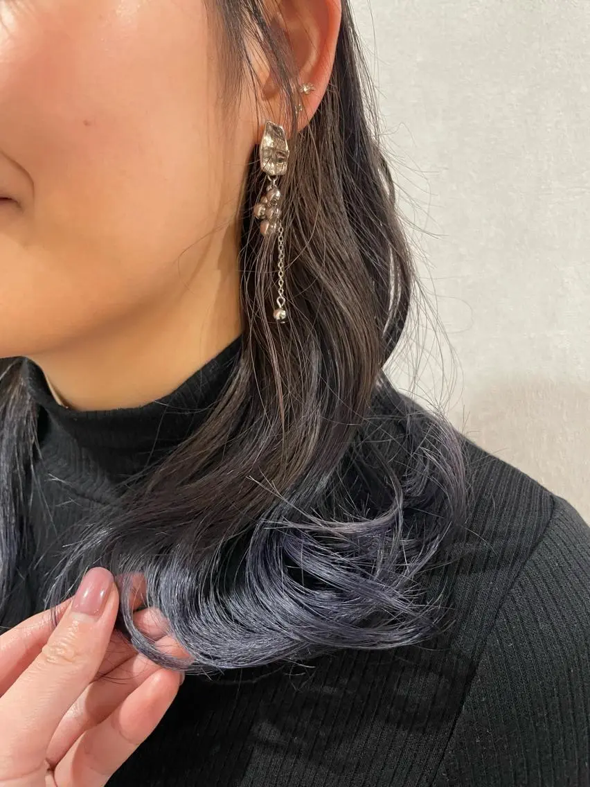 カラー グラデーションカラー ｺﾃﾏｷﾊﾟｰﾏ/ ayaka☁️のヘアスタイル