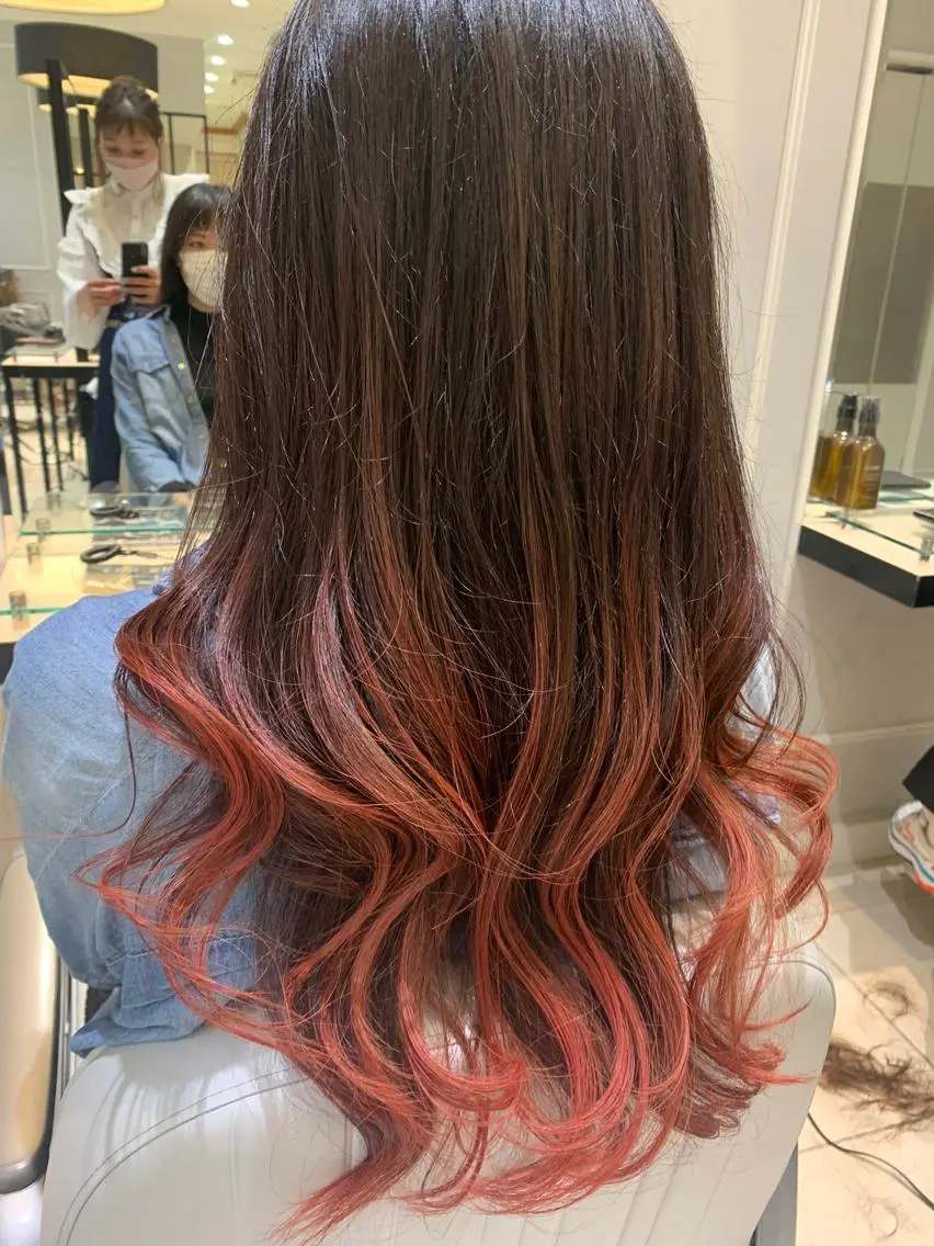 ロング カラー 似合わせカット🌷関 郁美🌷のヘアスタイル