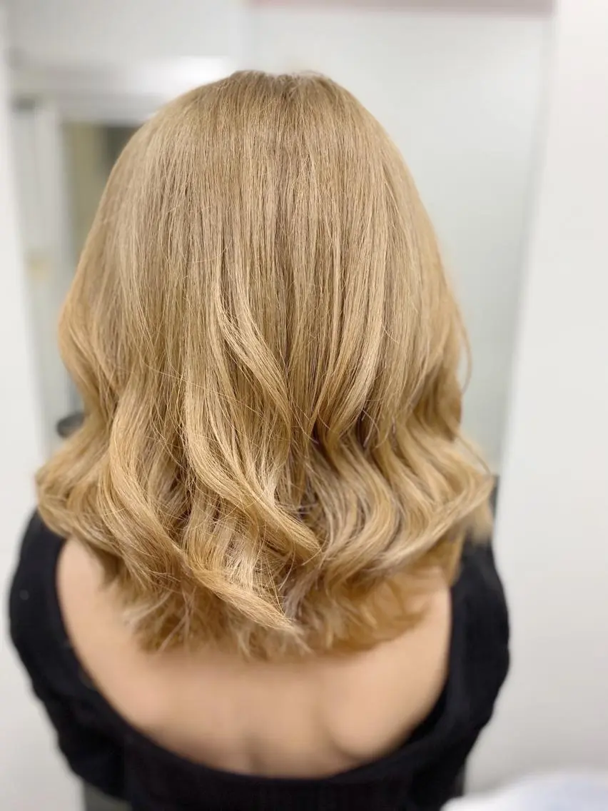 ミディアム カラー メンズ ヘアカラー トリートメント 🧡可愛い色落ち🧡 ハイトーン特化🧡のヘアスタイル