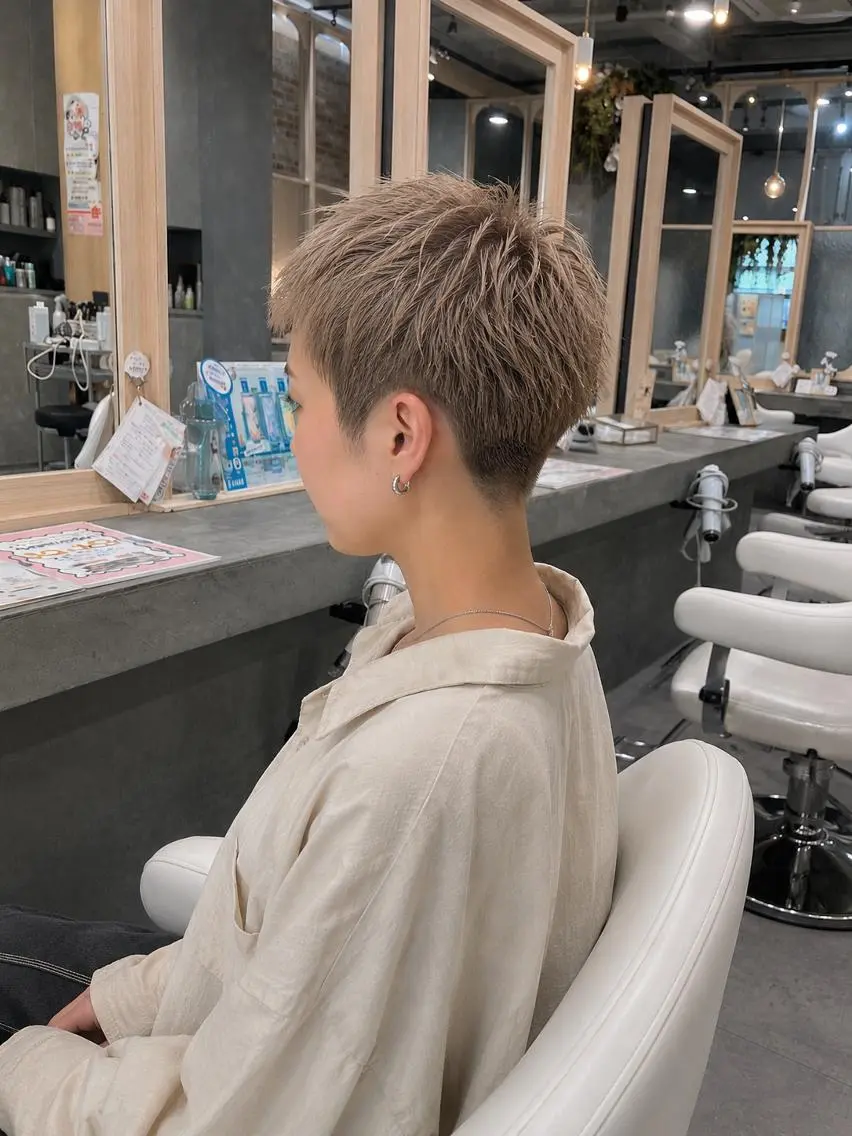 ショート 川畑 理花のヘアスタイル