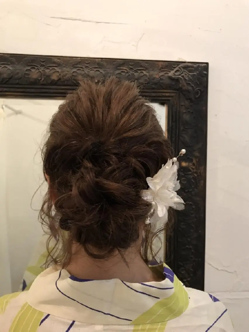 ヘアアレンジ セミロング Gypsoly ☺︎ゆきのその他イメージ