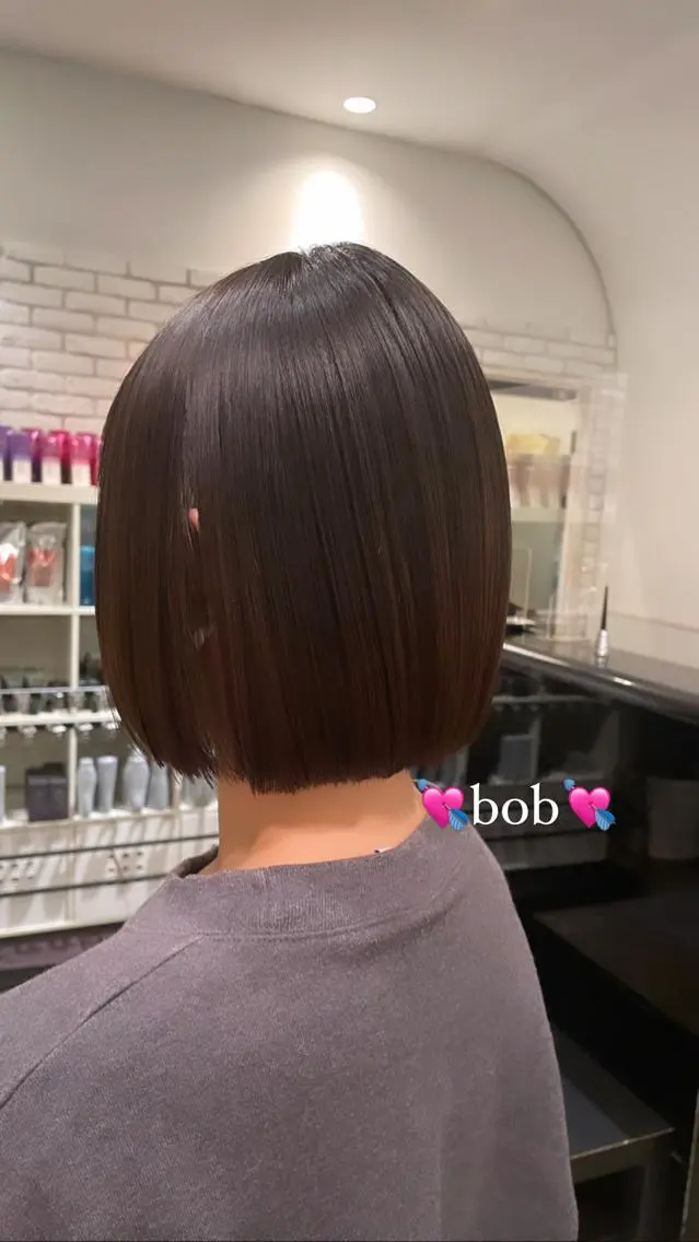 ショート ♡レイヤーボブ パーマ/うらら♡のヘアスタイル
