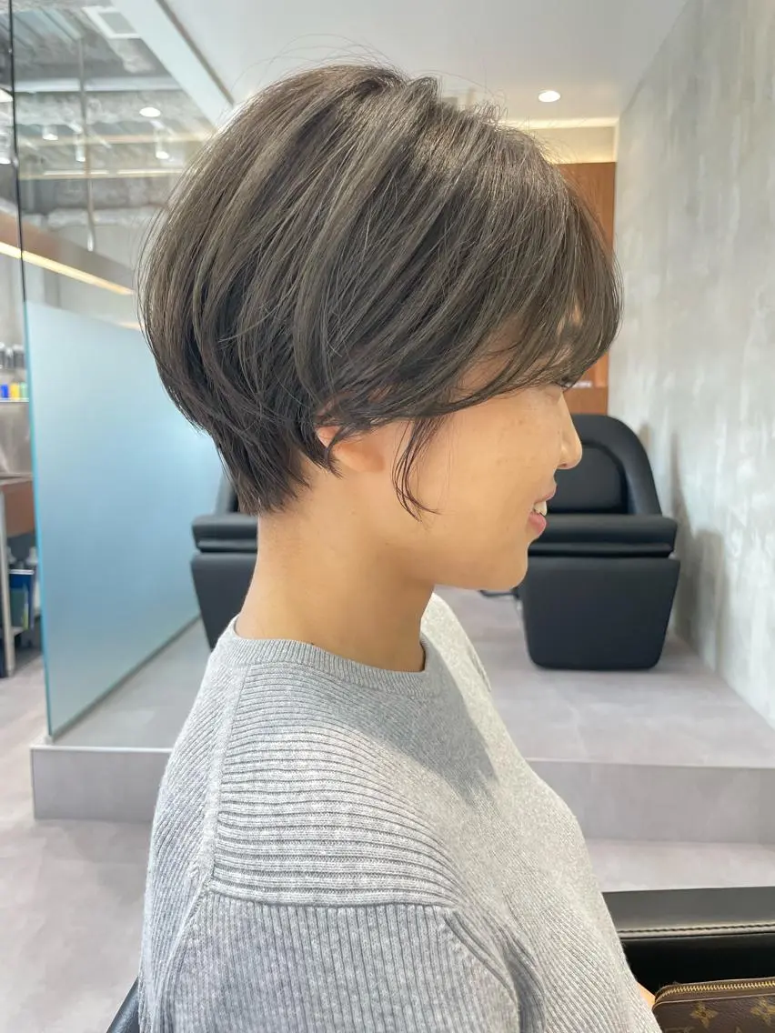 ショート カラー 華 /ショート/ボブのヘアスタイル