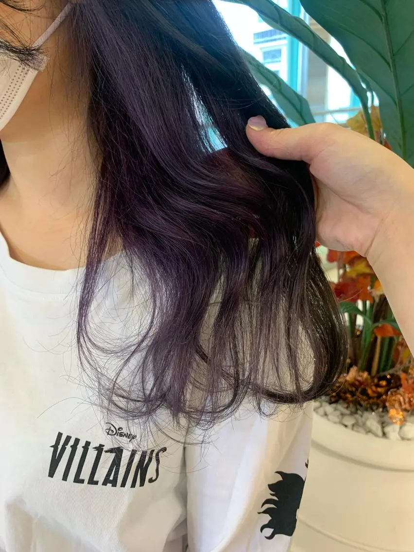 ロング カラー ヘアカラー トリートメント 暖色/ブリーチカラー 🎀 M i k uのヘアスタイル