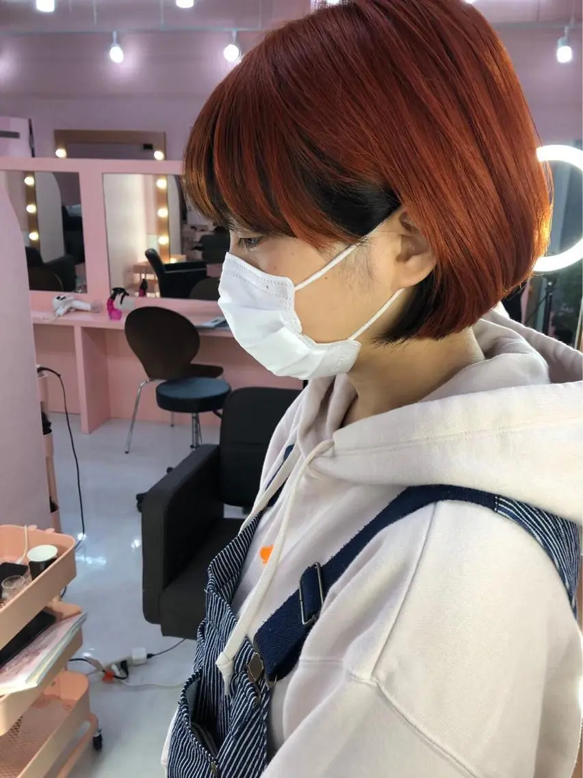 ショート カラー 💈メンズカット パーマ💈耕世のヘアスタイル
