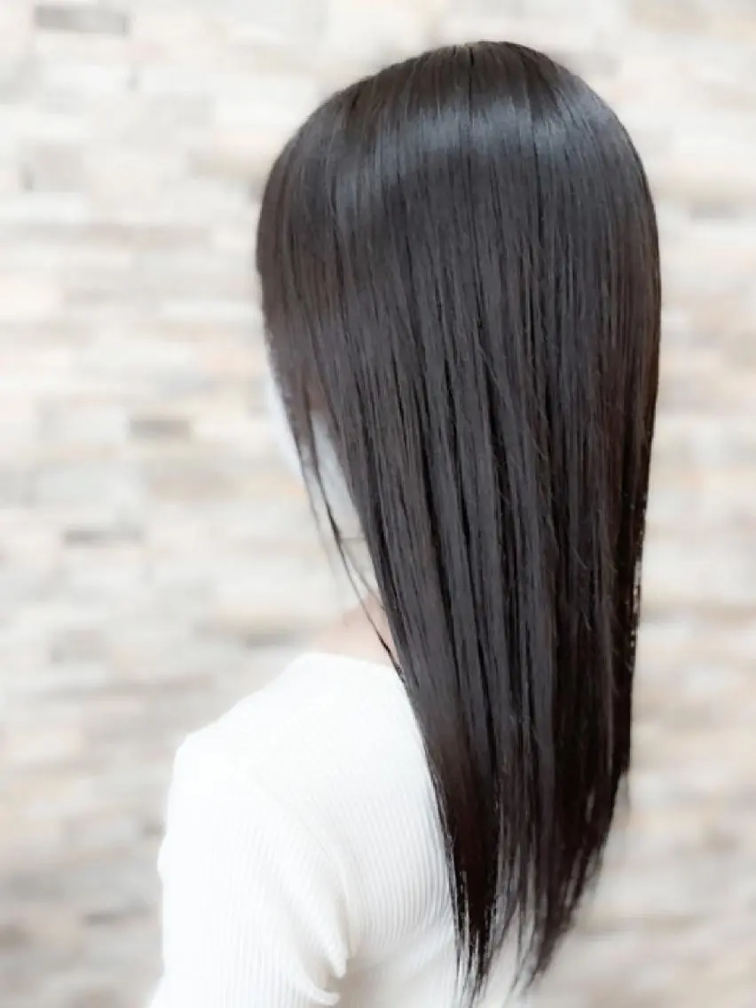 ロング 縮毛矯正 縮毛矯正 Stella Lux ステラ ルークスのヘアスタイル