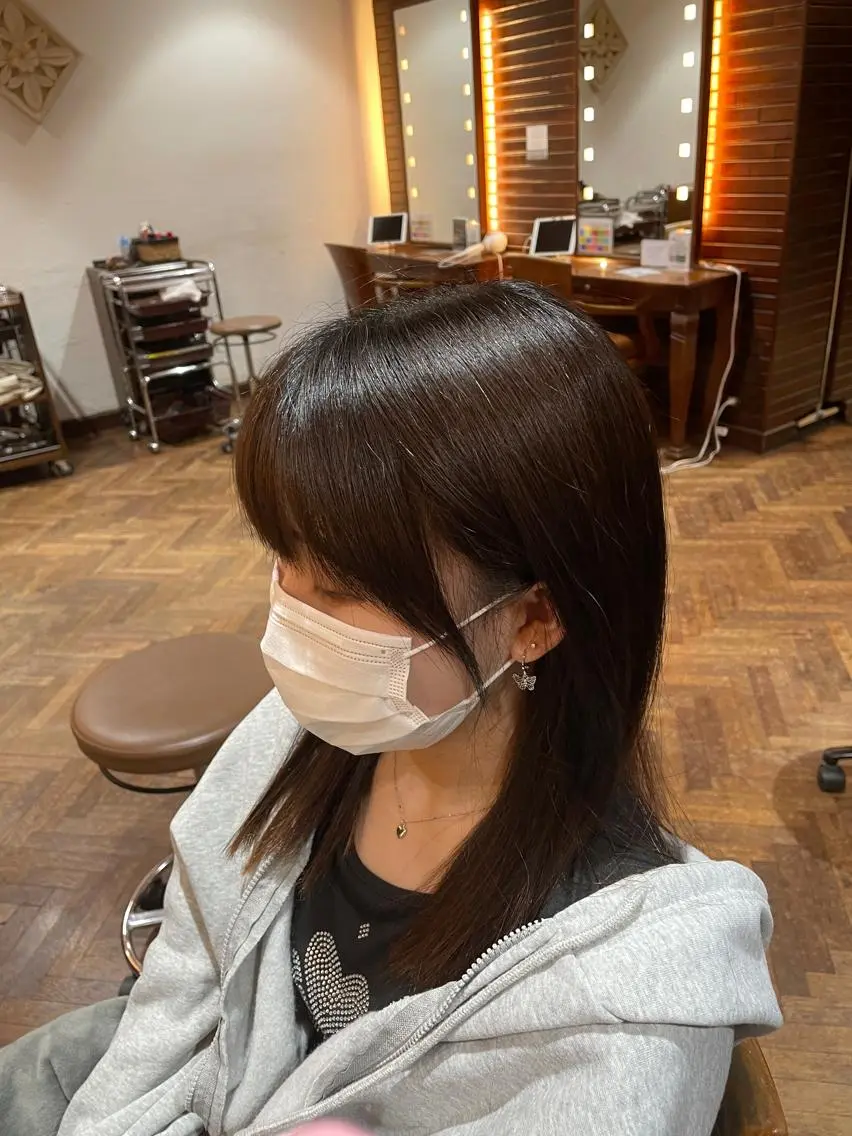 ミディアム トリートメント stylist YUTOのヘアスタイル