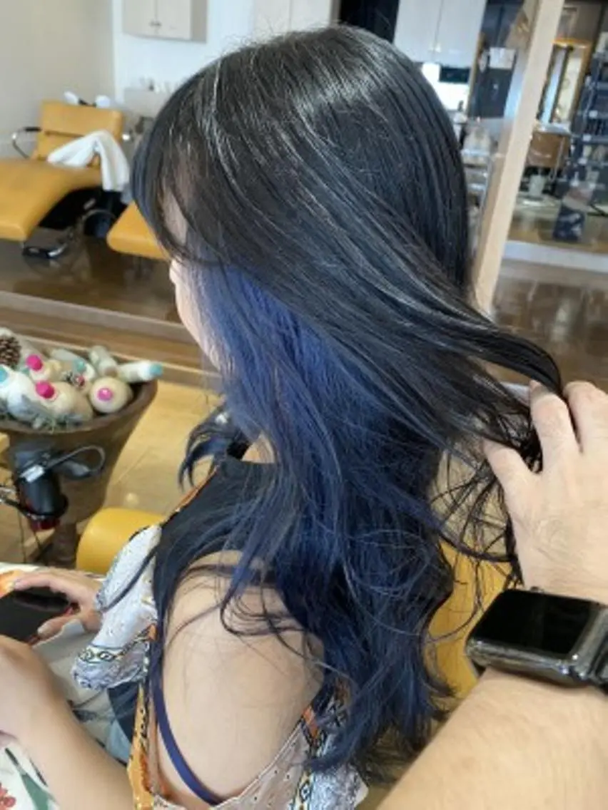 カラー 昆野 幸輝のヘアスタイル