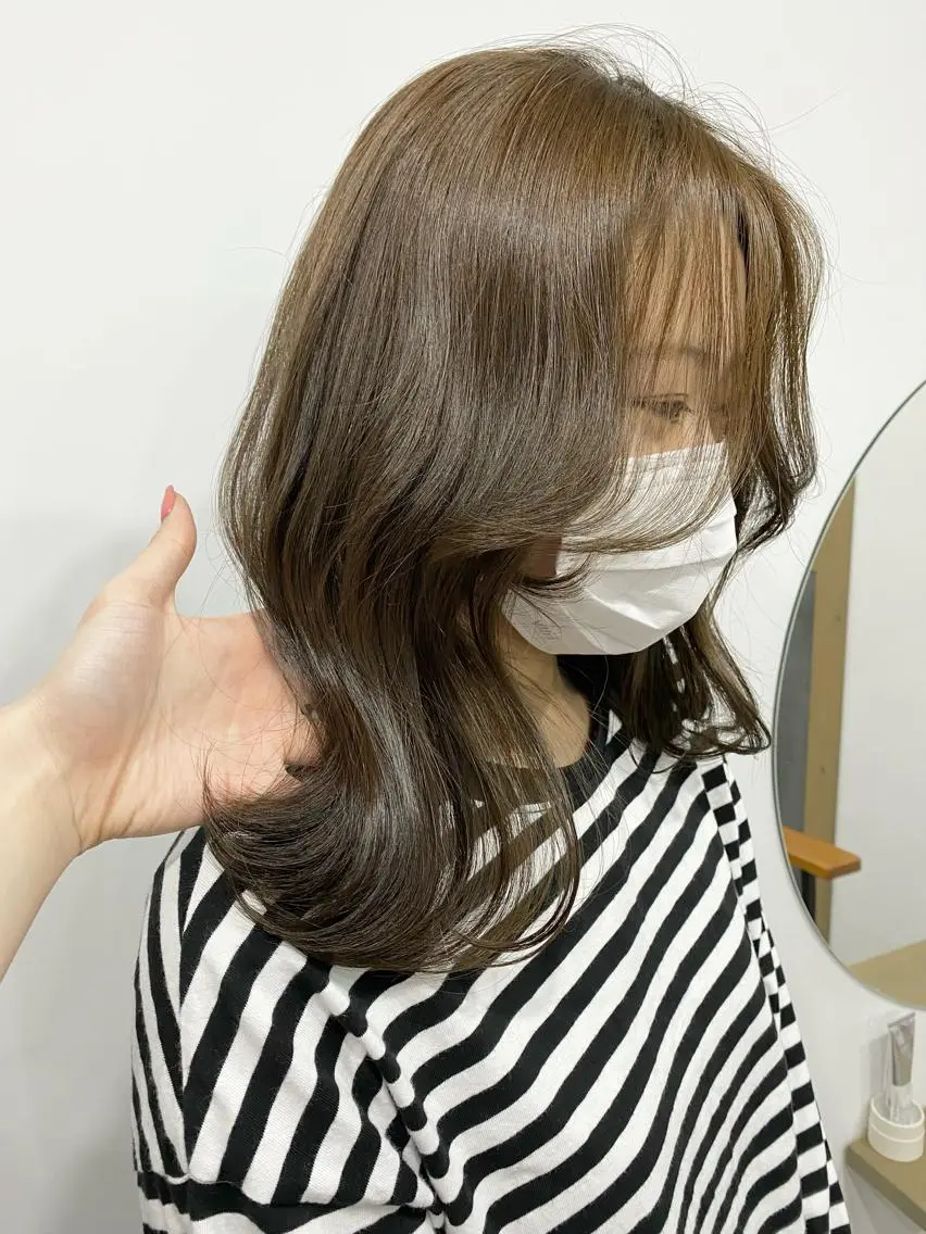 ミディアム カラー ヘアアレンジ ひなの .のその他イメージ