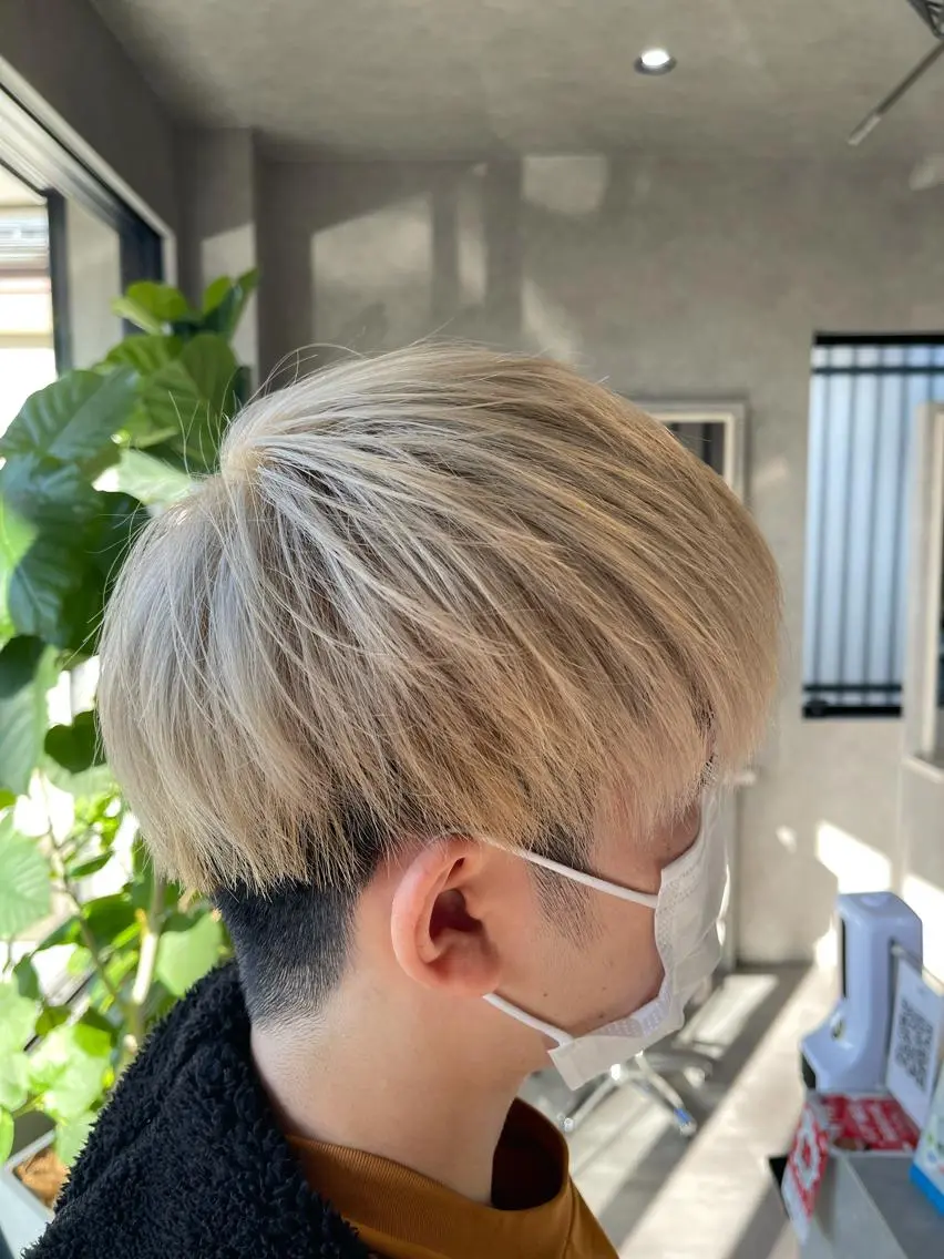 ショート カラー カット ヘアカラー トリートメント 一ノ瀬 暁のヘアスタイル