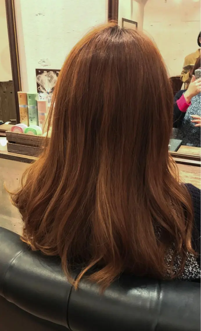 ロング ハイライト 小森谷 亮太のヘアスタイル