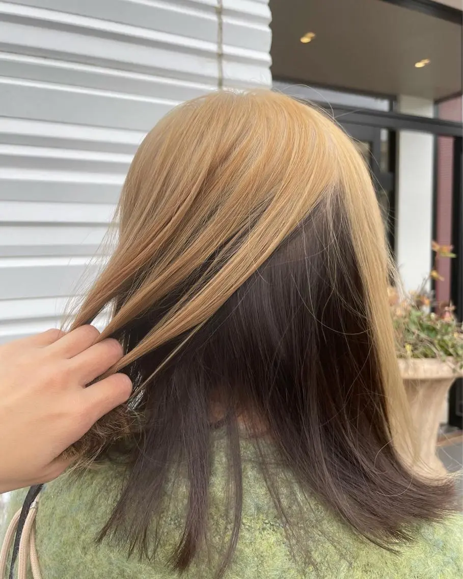 カラー 村舘 美月のヘアスタイル
