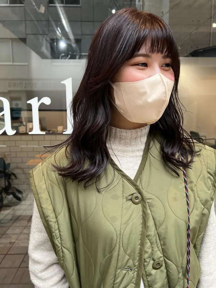 セミロング カラー mizuki ニュアンスパーマのその他イメージ
