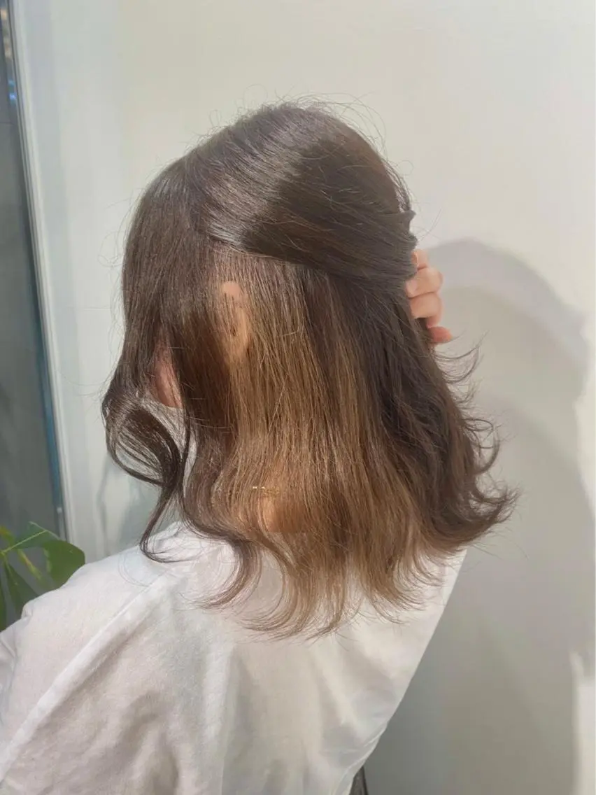 カラー 🎀暖色/オリーブ カラー🎀seinaのヘアスタイル