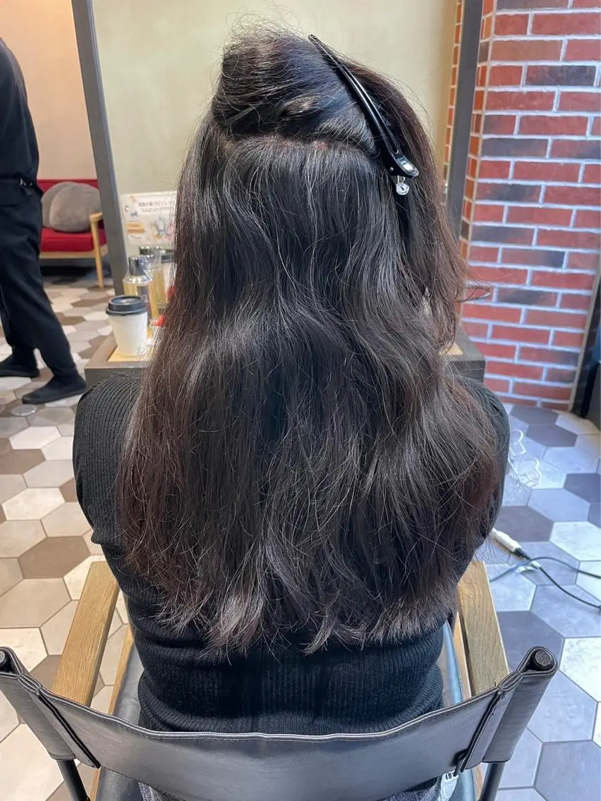 ロング 梅田🫧髪質改善 縮毛矯正🫧村上蒼生のヘアスタイル
