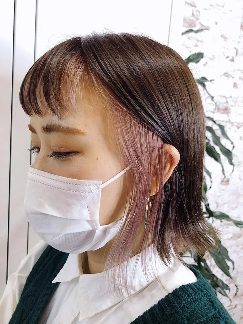 ショート 高梨 里穂のヘアスタイル