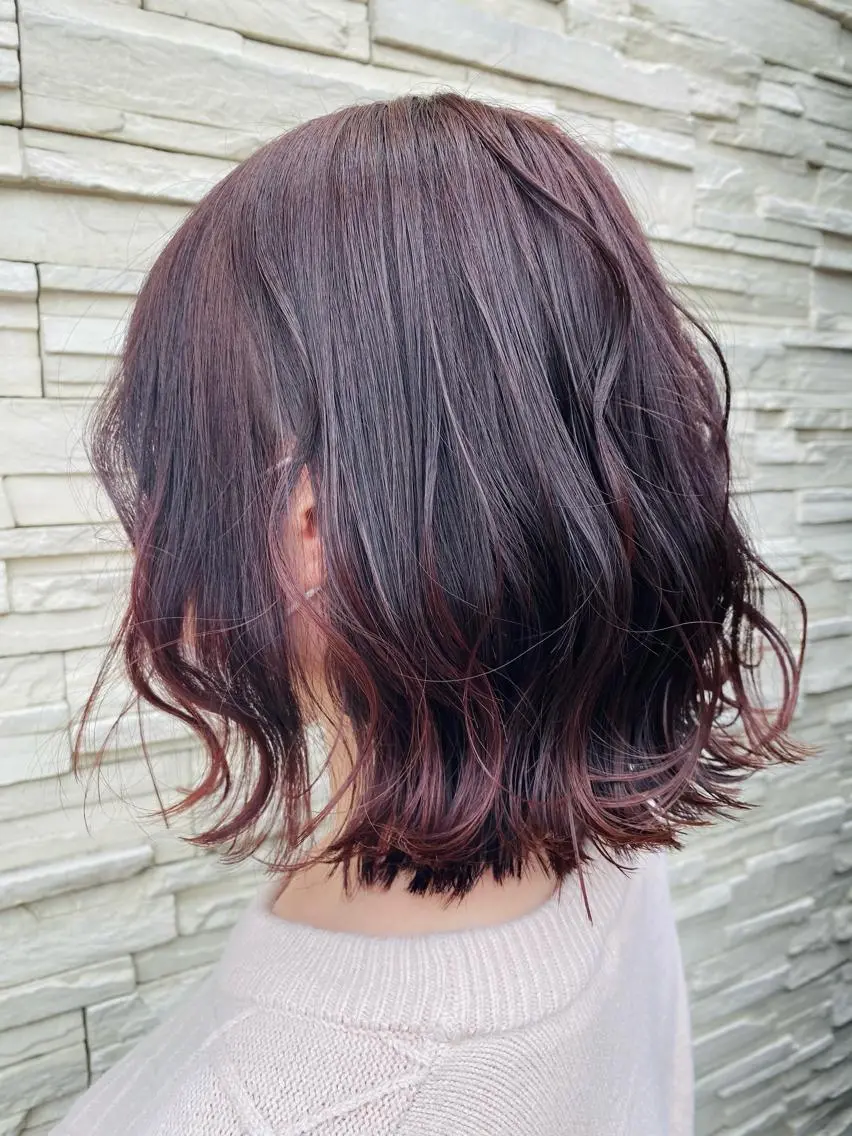 ミディアム カラー イルミナカラー トリートメント 透明感カラーブリーチ 🌼シゲモトアヤ🌼のヘアスタイル