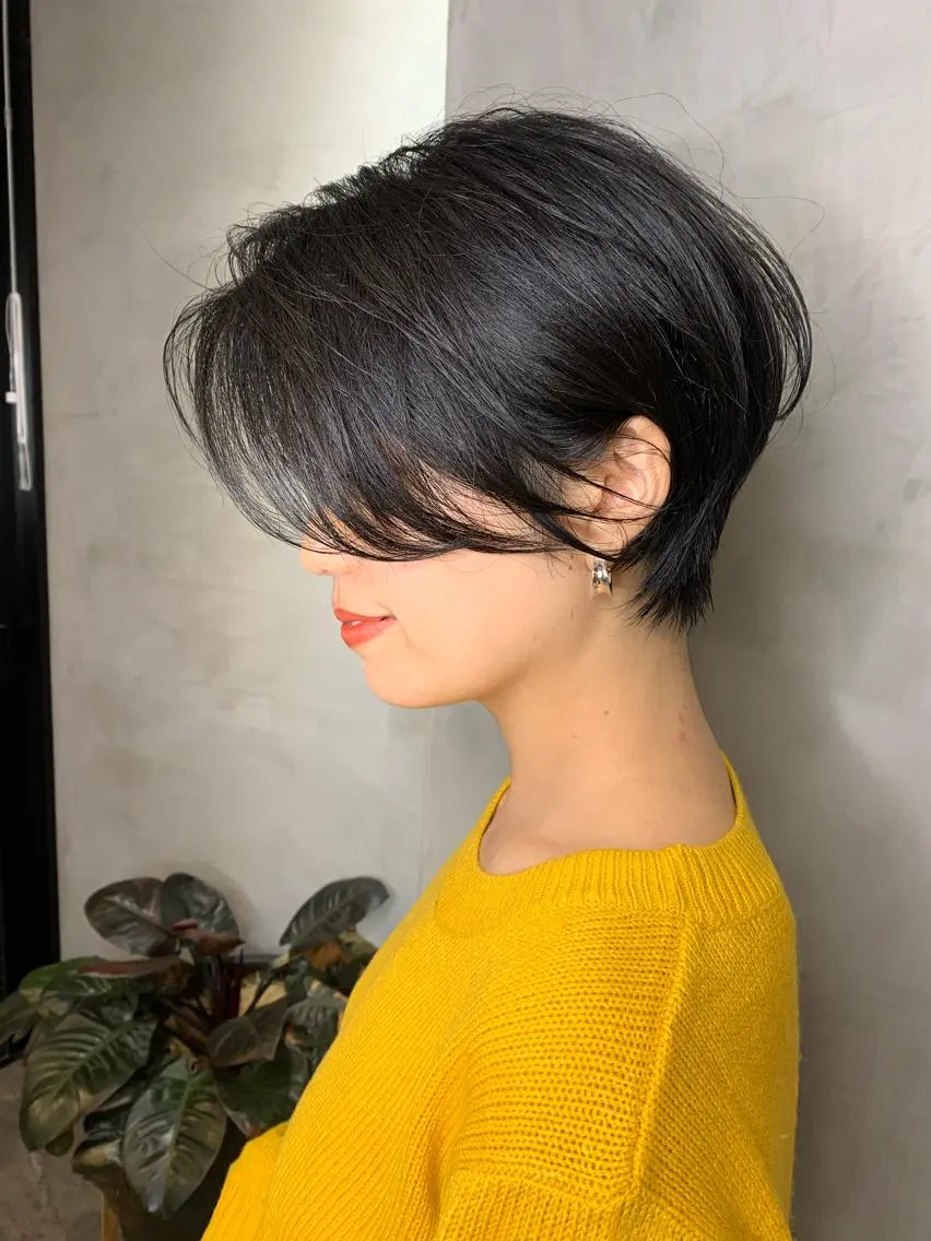 ショート カラー カット ヘアカラー トリートメント 🉐レイヤー/塩見 弘樹🉐渋谷のヘアスタイル