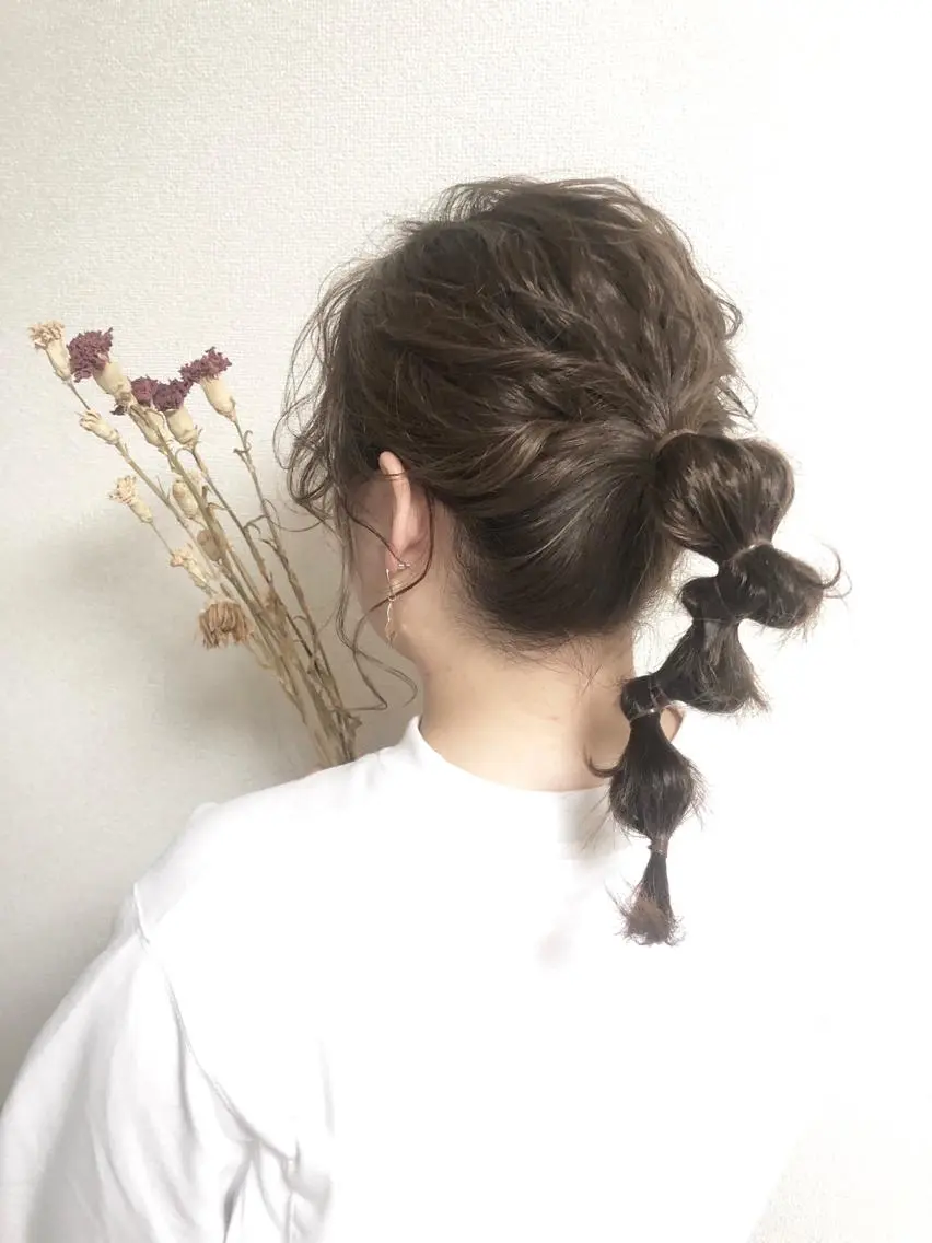 ヘアアレンジ ヘアセット 10/4〜産休菊池 栄里奈のヘアスタイル