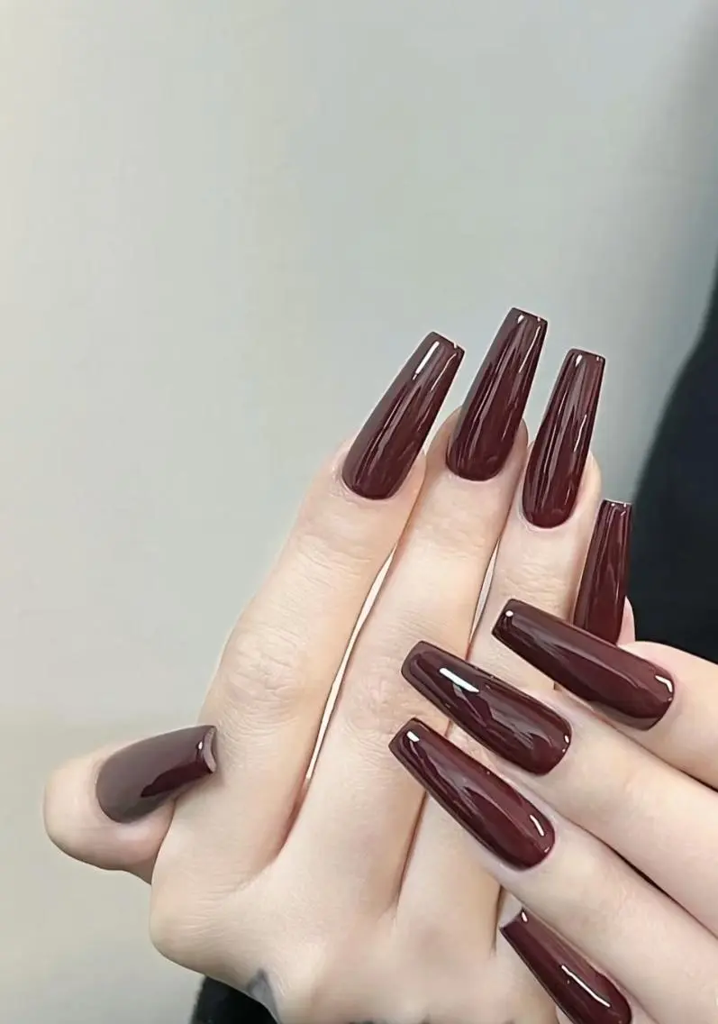 ネイル ハンドネイル ハンドケア ロングネイル長さ出し 専門Spade Qのネイルデザイン
