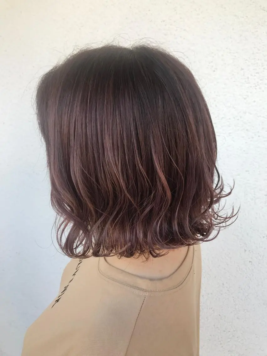 ミディアム 🌟髪質改善/透明感 🌟代表RYOのヘアスタイル