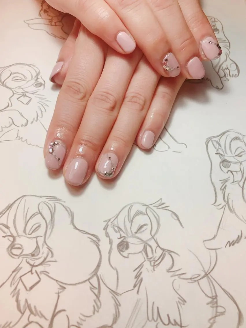 ネイル シンプルネイル owlnail /持込みデザイン専門のネイルデザイン