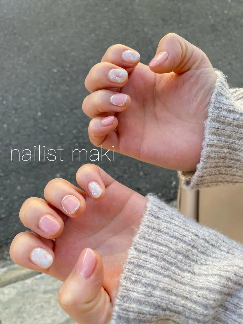 ネイル 持ち込み ハンドネイル maa kasi ⭐︎Makiのネイルデザイン