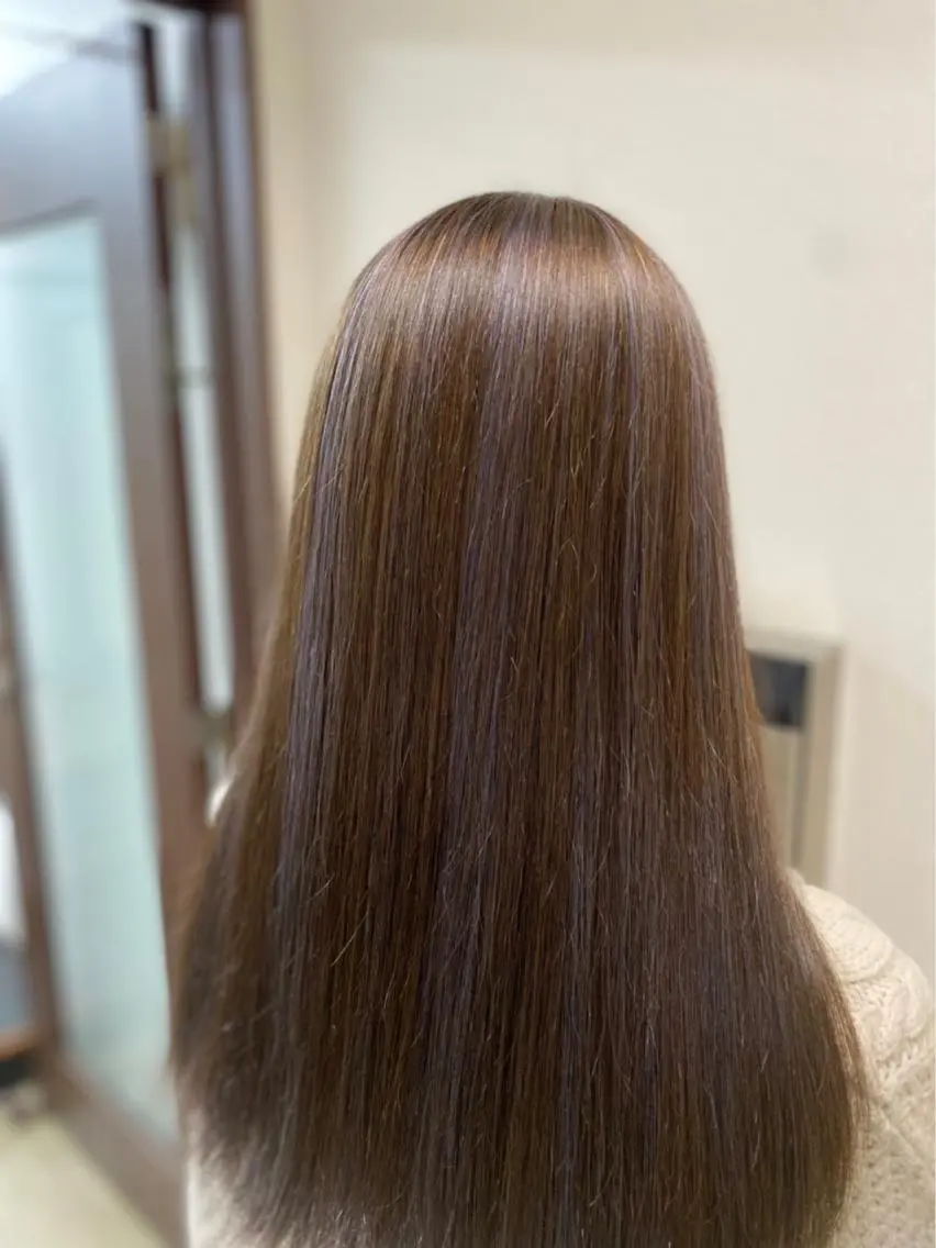カラー ハイライトカラー masa ディレクターのヘアスタイル