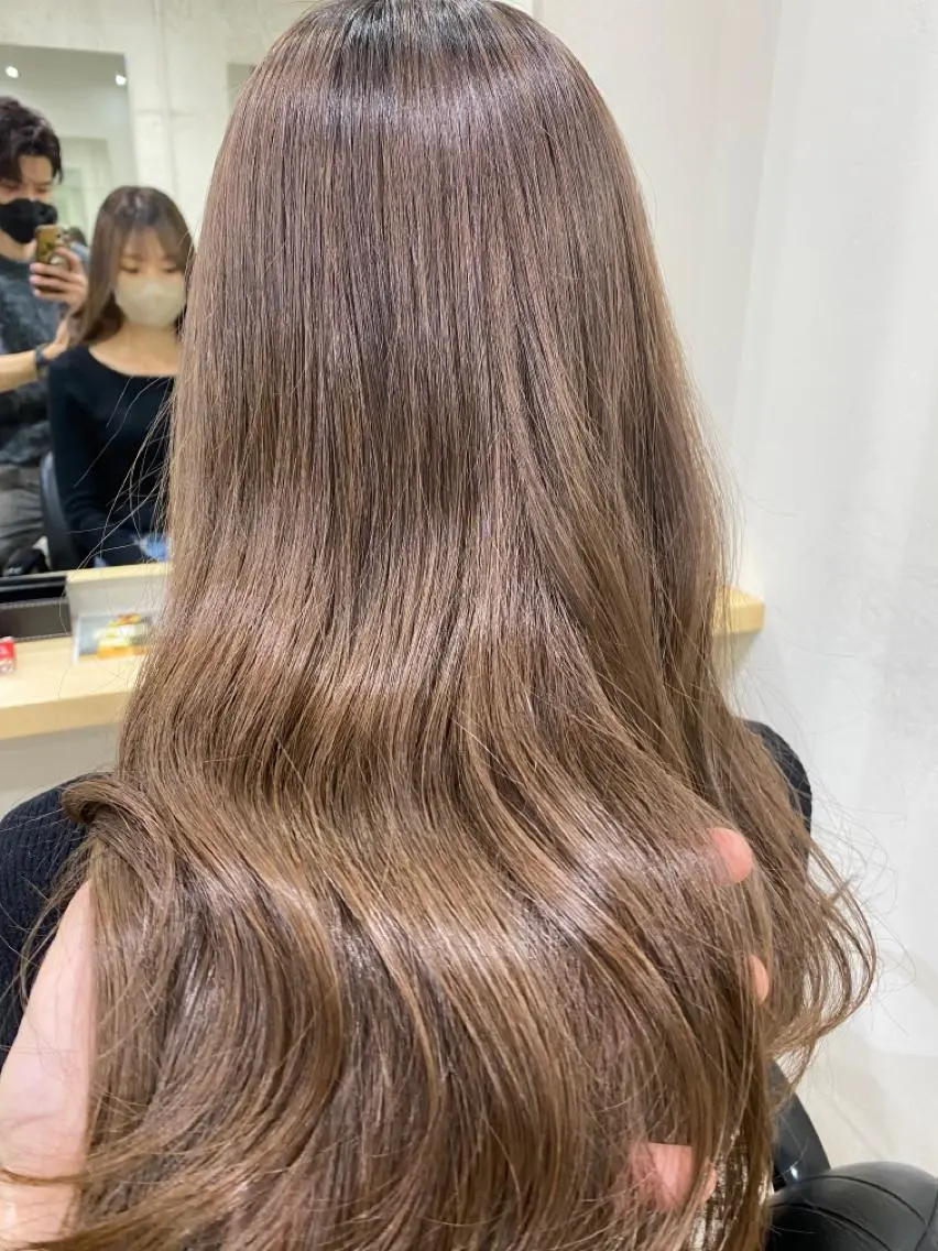 カラー 透明感カラー Maki マキのヘアスタイル