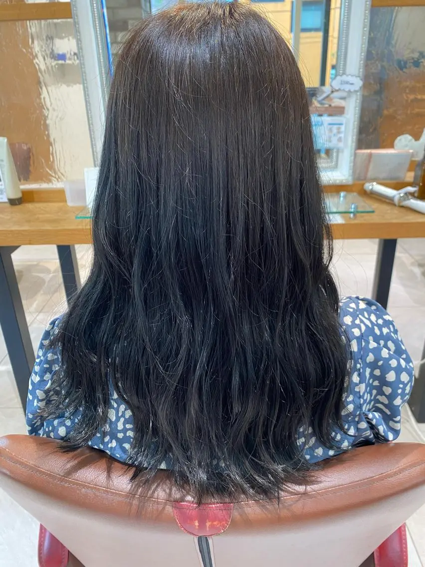 ロング カラー ヘアカラー 艶感カラー/ SHIN　YUKIのヘアスタイル