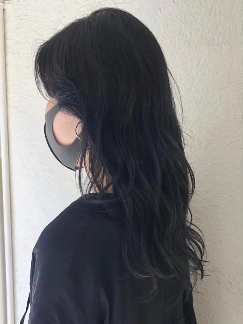 セミロング カラー 小川 美奈のヘアスタイル