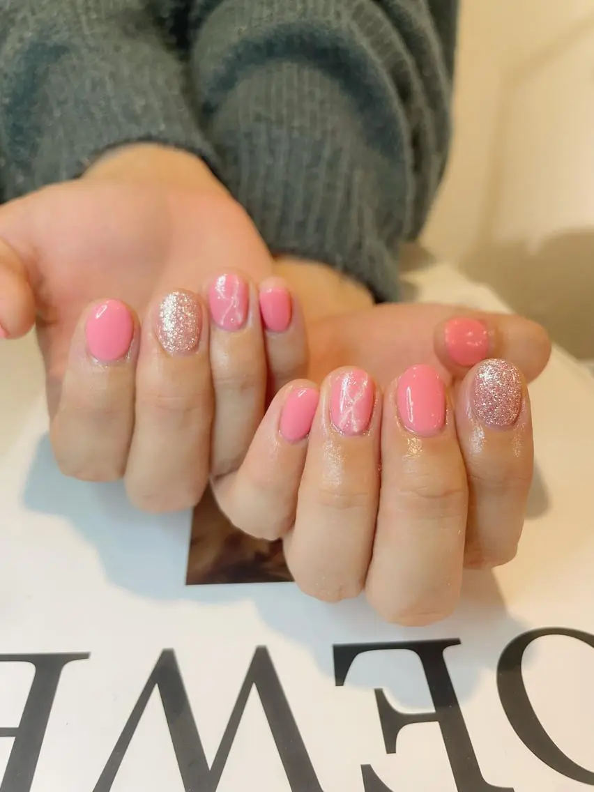 ネイル 大理石ネイル(マーブル) D.d Nail Moeのネイルデザイン