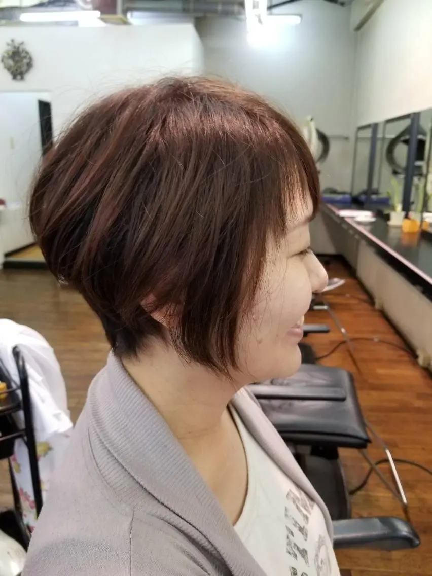 ショート 顔周りカット ショートヘア 小顔カット 東 真由美のその他イメージ