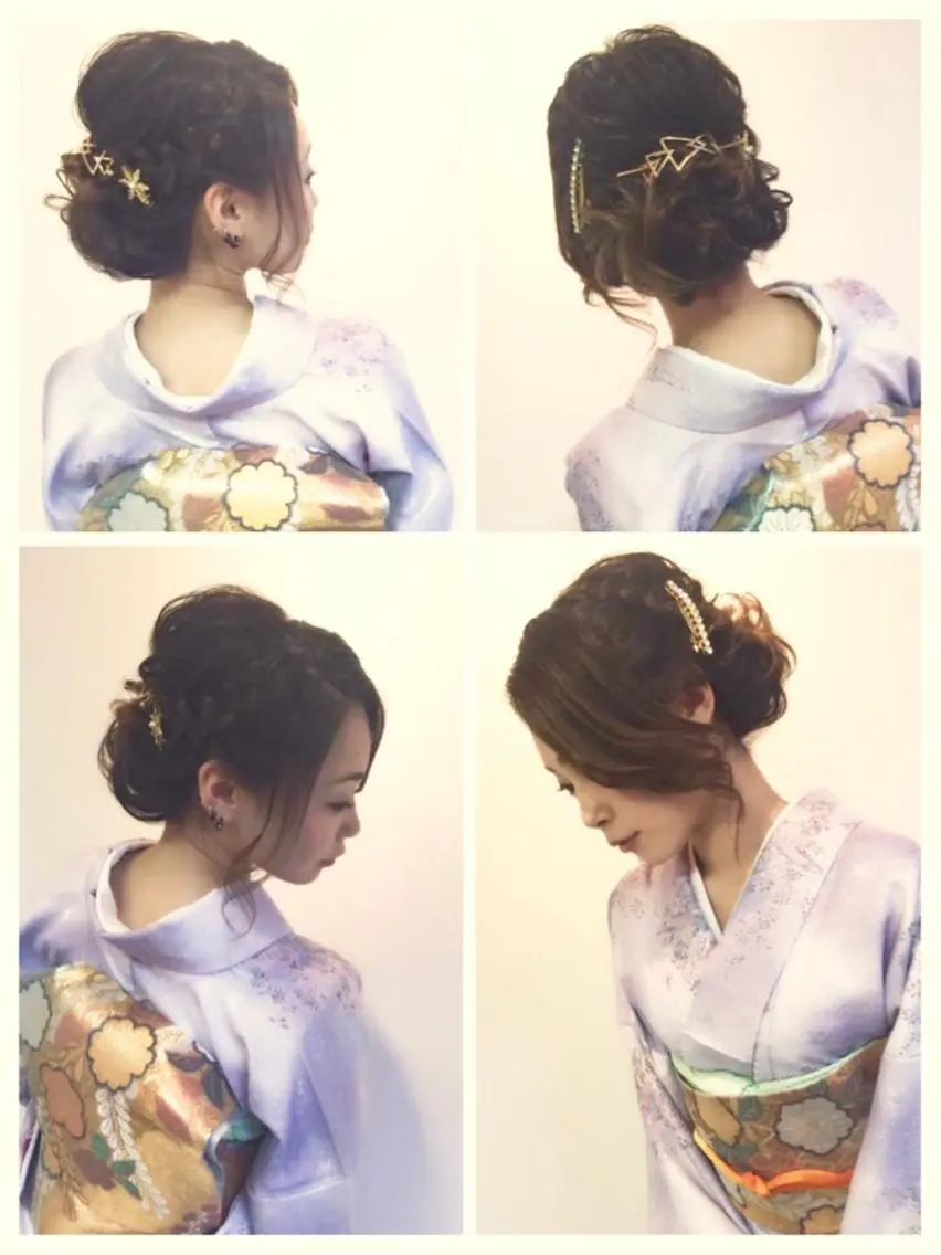 セミロング カラー パーマ ヘアアレンジ ネイル マツエク・マツパ 吉川 宙翔のヘアスタイル